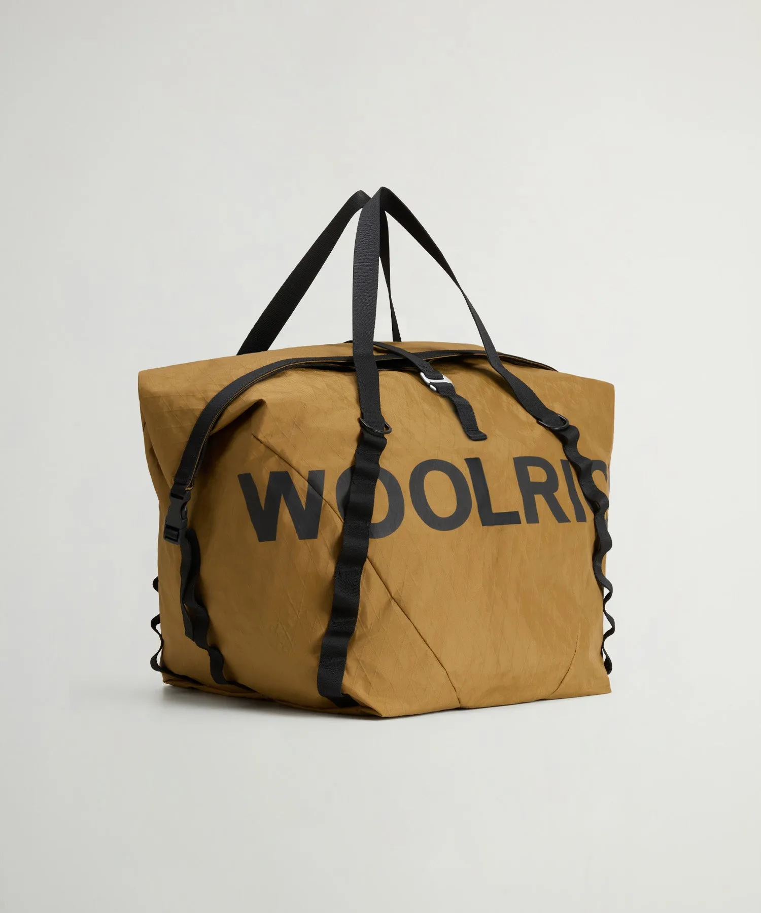 Todd Snyder x Woolrich Rolltop Duffle Bag in Brown