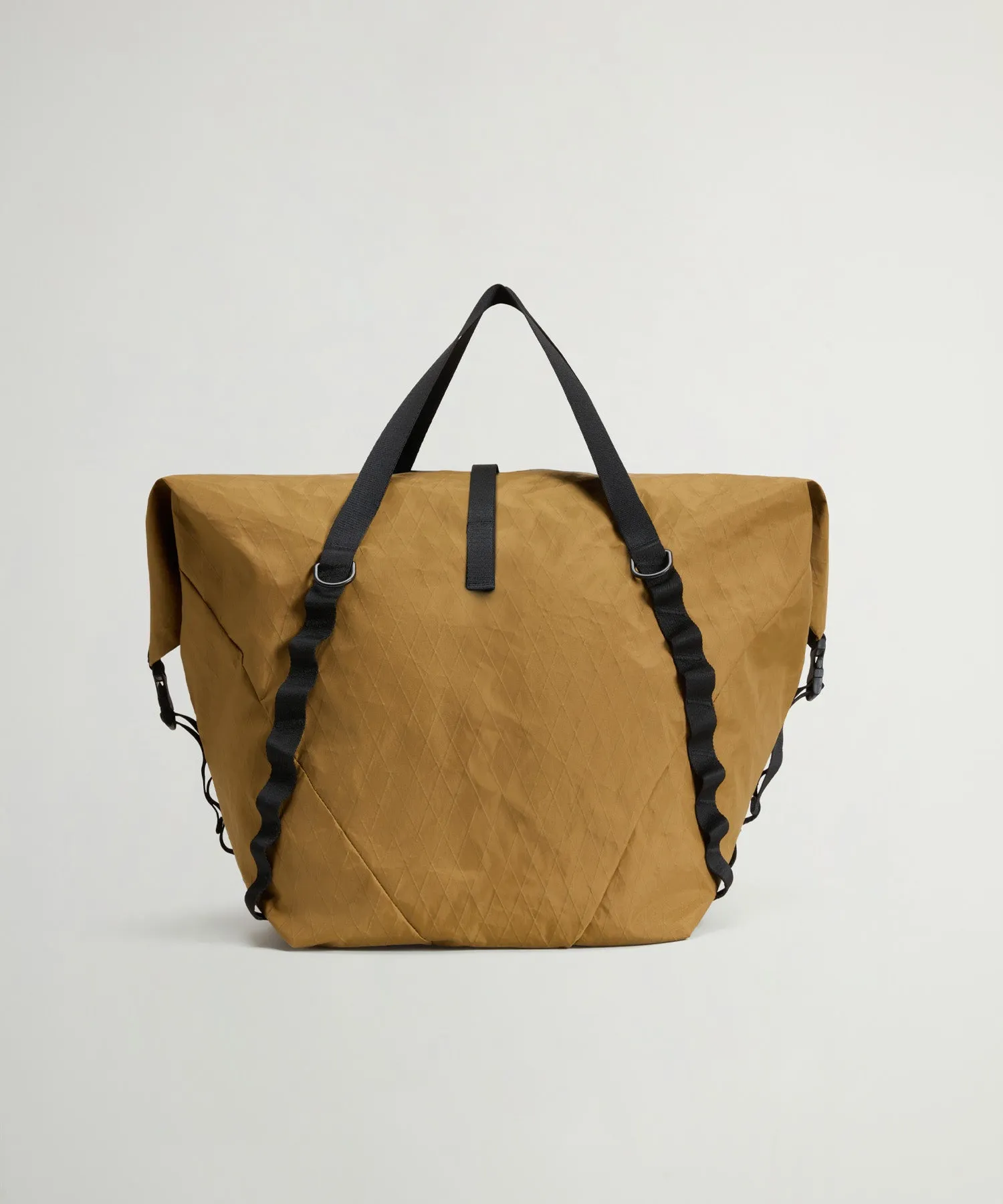 Todd Snyder x Woolrich Rolltop Duffle Bag in Brown