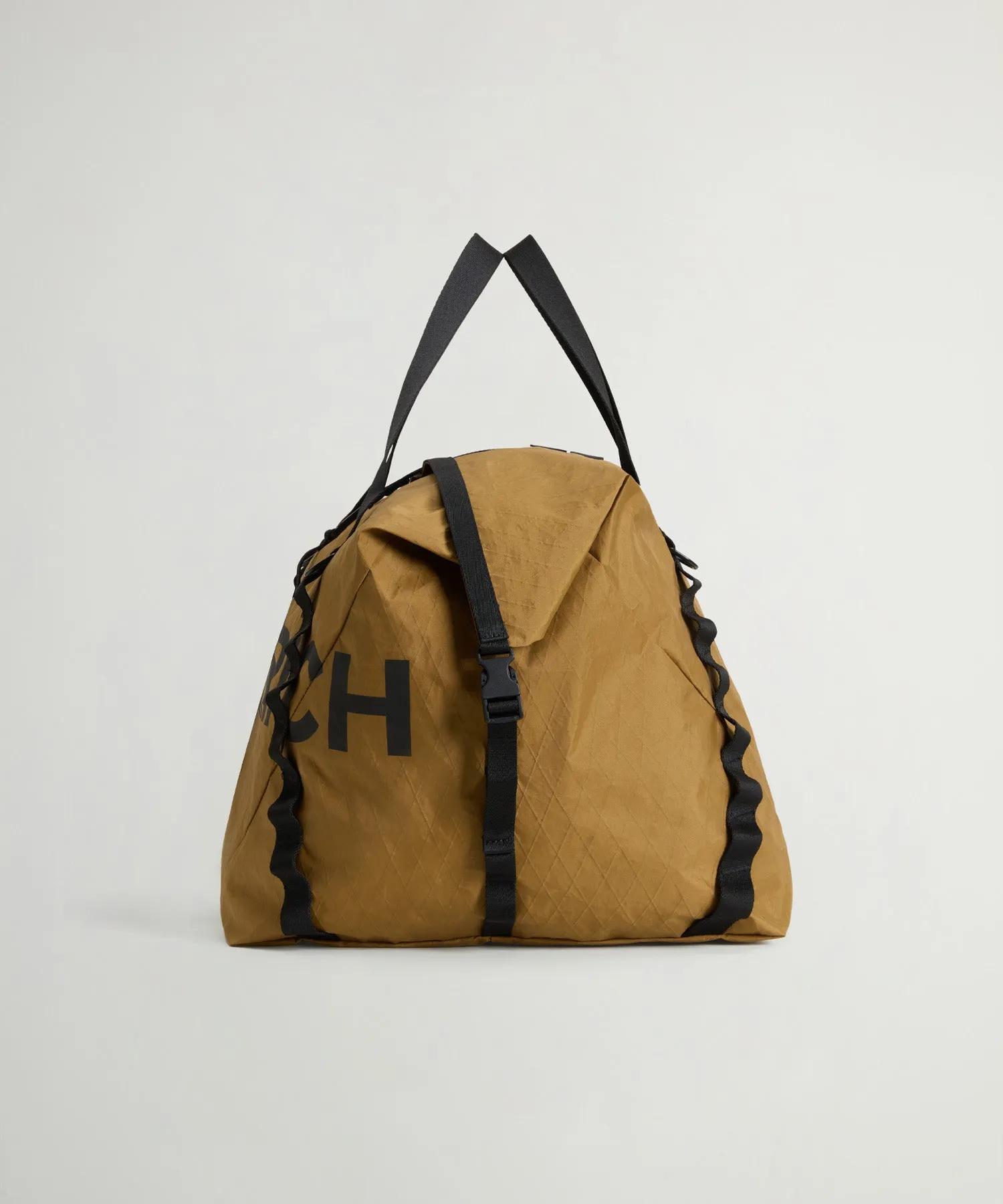 Todd Snyder x Woolrich Rolltop Duffle Bag in Brown