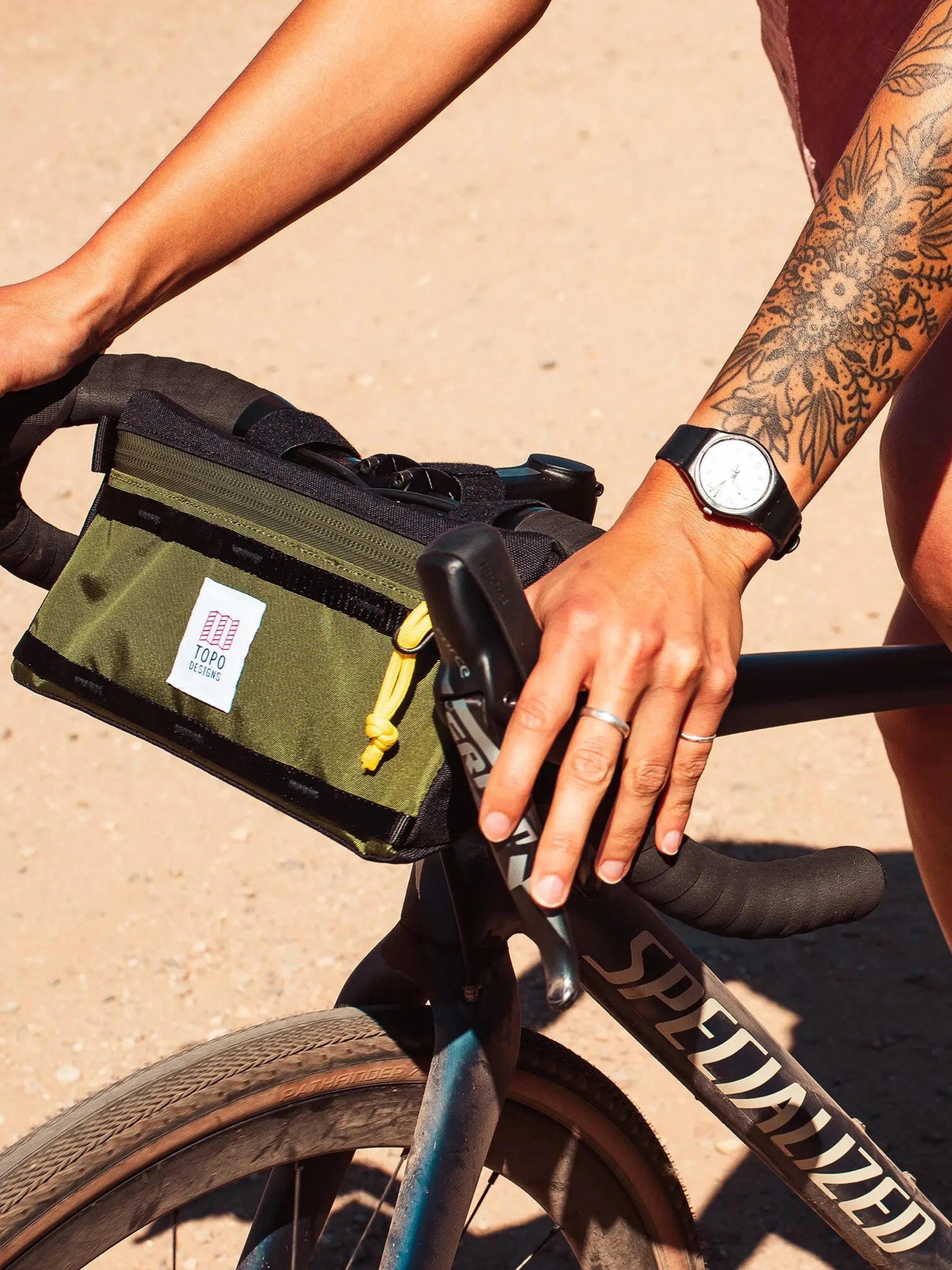 Topo Designs Bike Bag Black