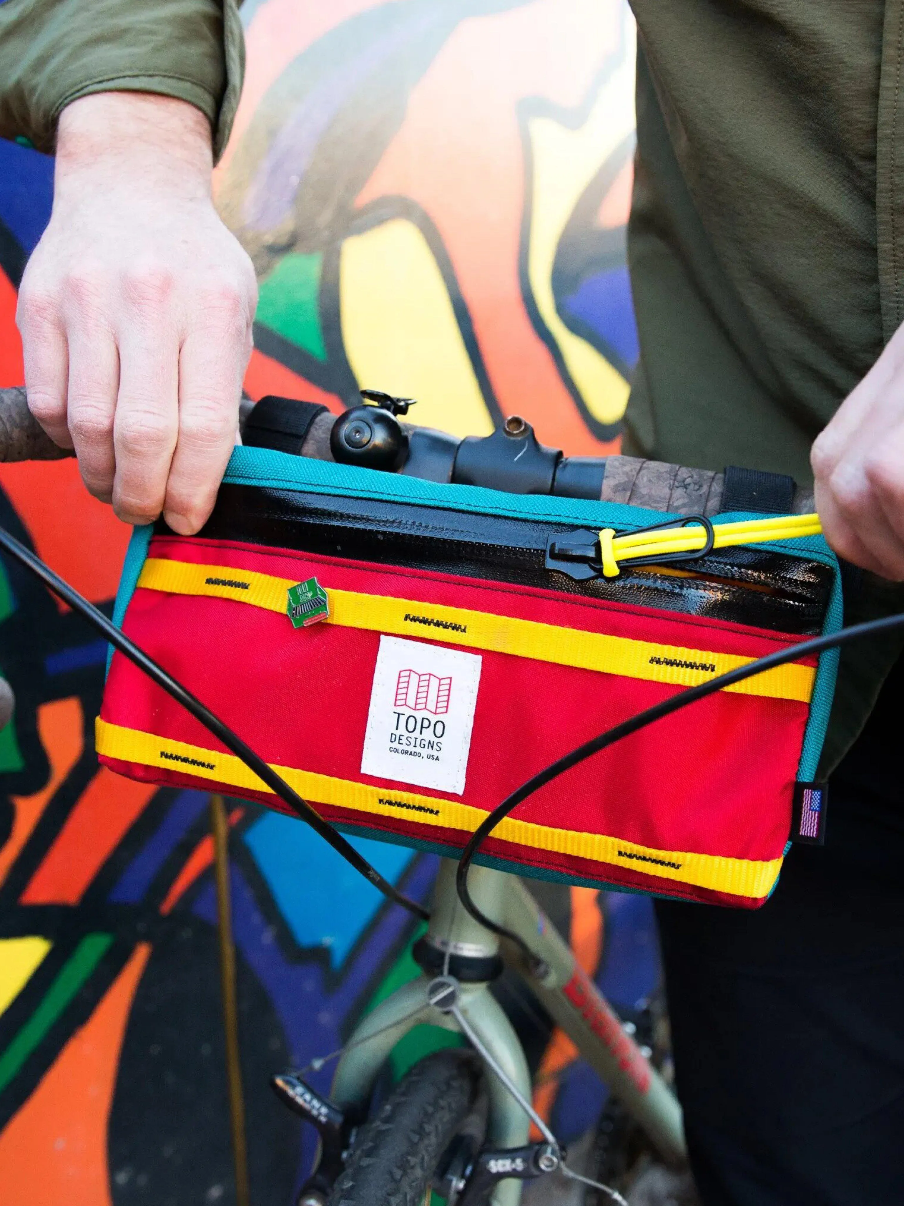 Topo Designs Bike Bag Black