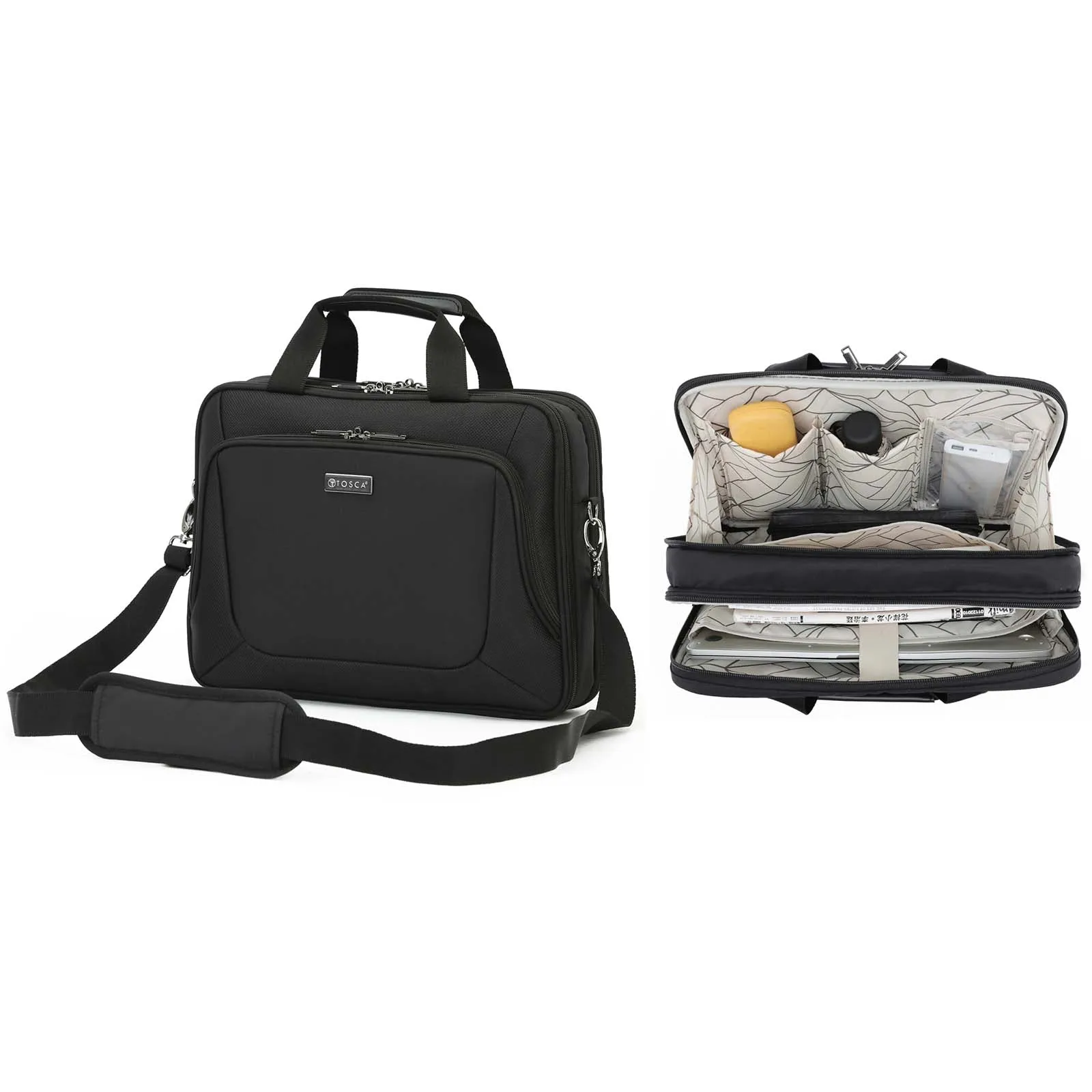 Tosca Oakmont Laptop Bag Black