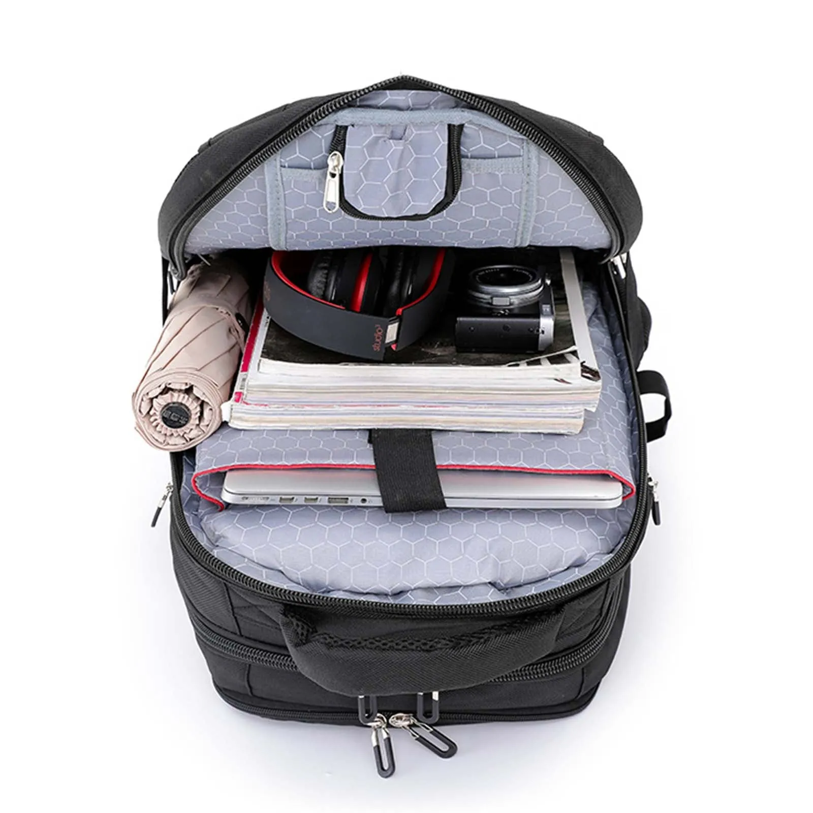 Tosca Ultimate 15.6 Inch Laptop Backpack Black