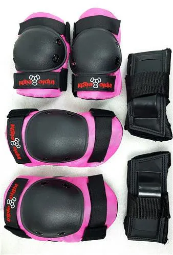 Triple 8 Combo Tri Pack Jr Pink