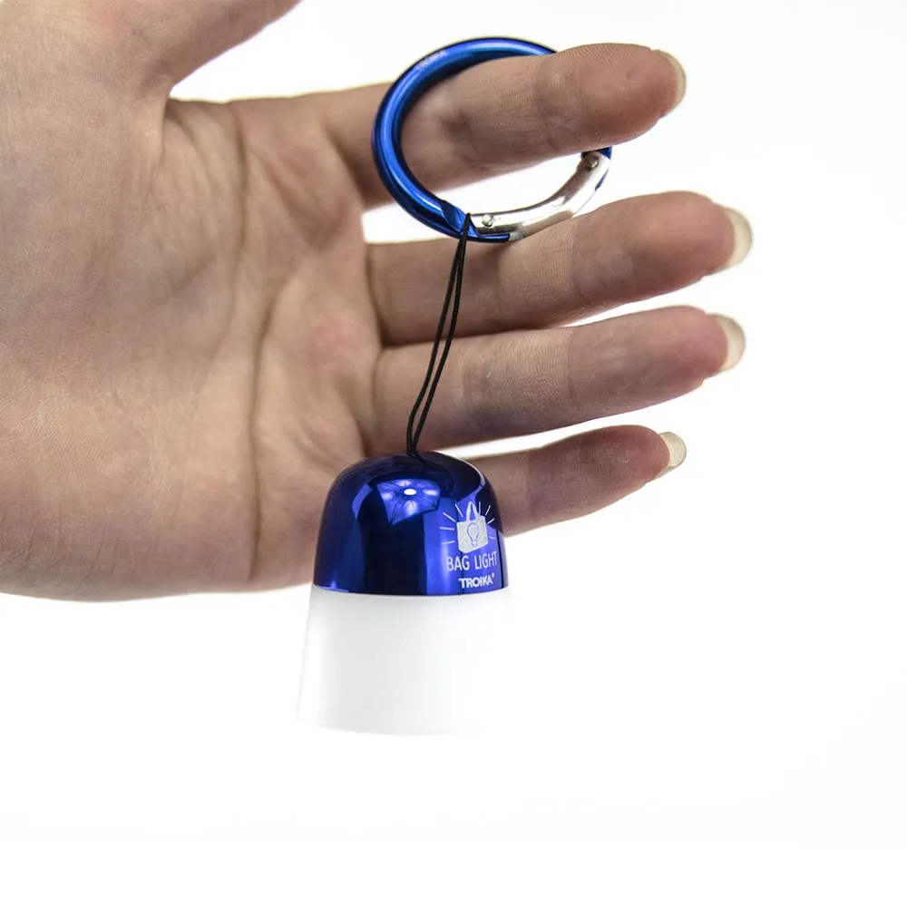 TROIKA Mini LED Bag Torch BAG LIGHT – Blue