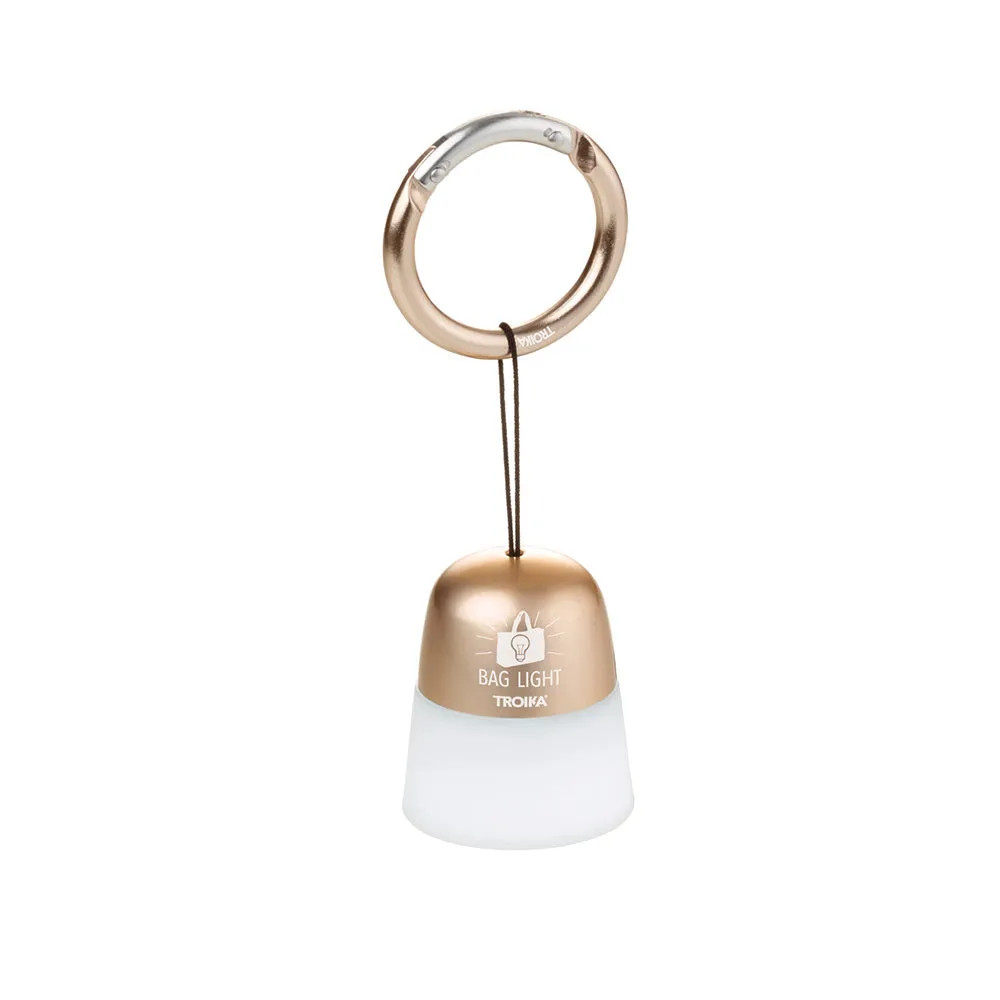 TROIKA Mini LED Bag Torch BAG LIGHT – Rose Gold Colour