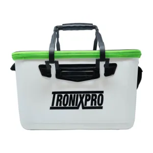 Tronixpro Rubber Bakkan 45x30x29cm White & Green
