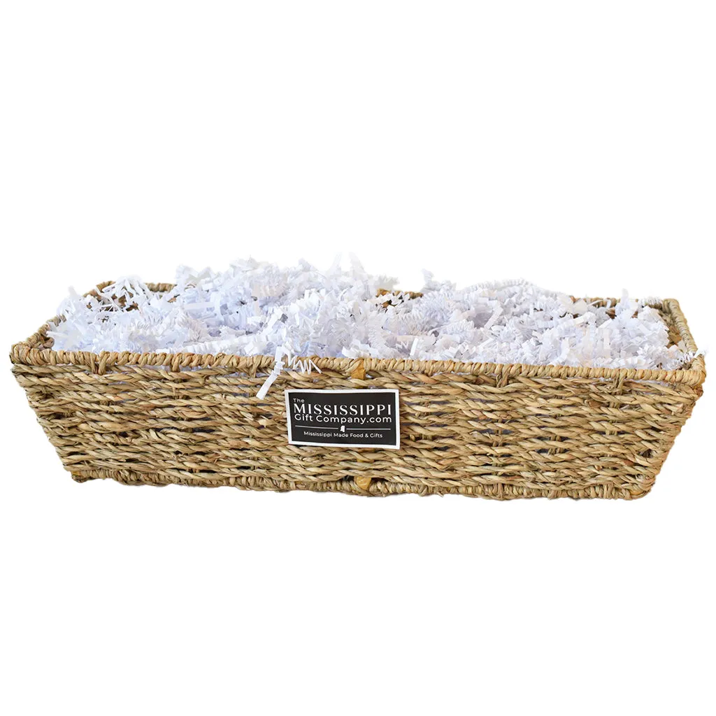 Unfilled Rectangle Seagrass Basket