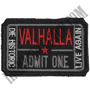 Valhalla Admit One Patch