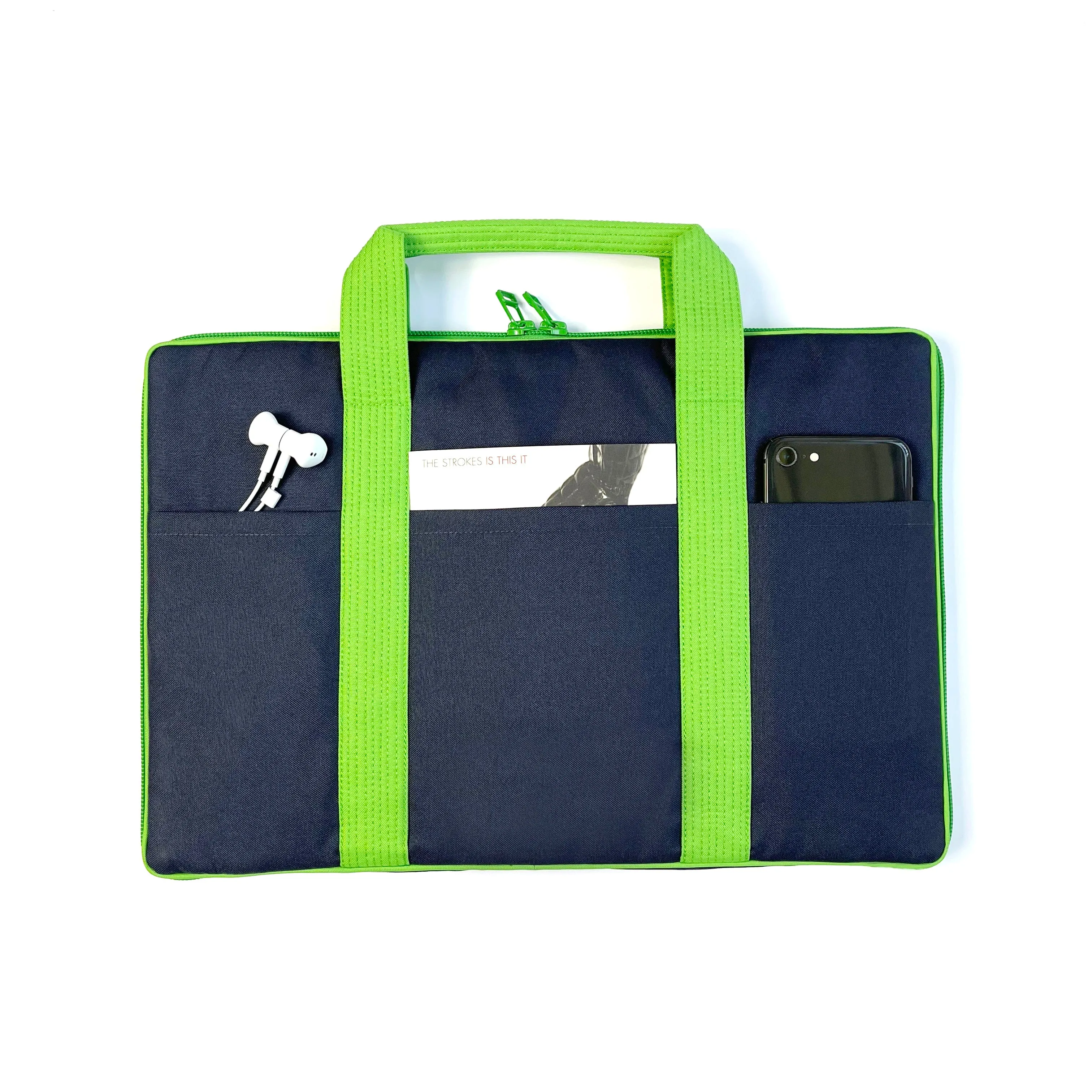 Waterproof Laptop Briefcase for Women and Men | Recycled Laptop Handbag